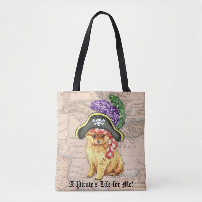 Spitz Pirate Tasche (Vorderseite)