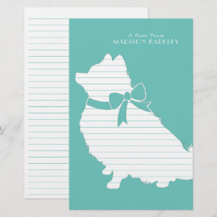 Spitz Pom Doppy Briefpapier