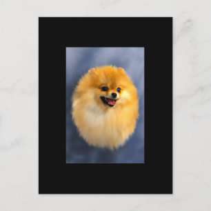 Spitz Portrait ACEO Art Trading Card Postkarte
