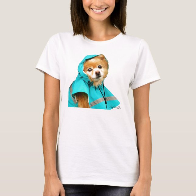 Spitz Raincoat #1 T-Shirt (Vorderseite)