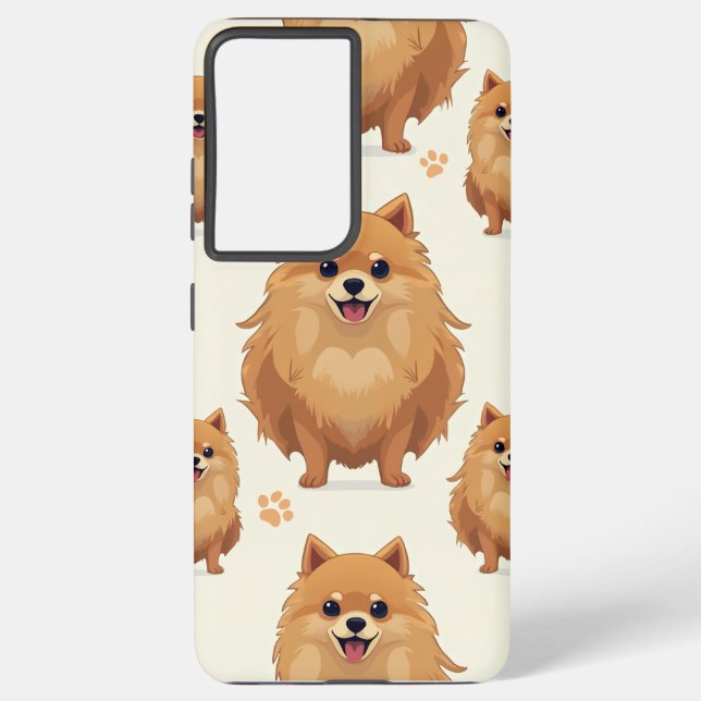 Spitz Samsung Galaxy Hülle (Rückseite)