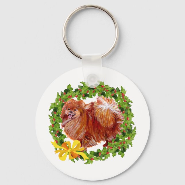 Spitz Schlüsselanhänger (Vorderseite)
