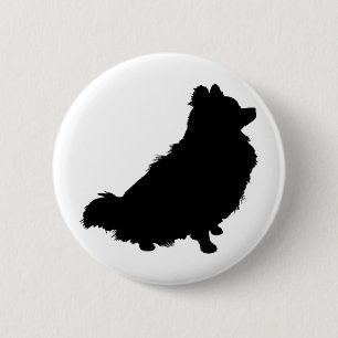 Spitz-Silhouette Button