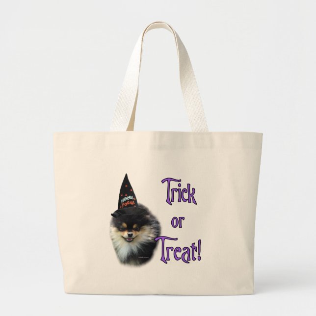 Spitz Trick Jumbo Stoffbeutel (Vorne)