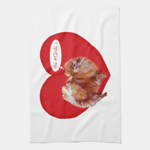 Spitz Valentine Geschirrtuch
