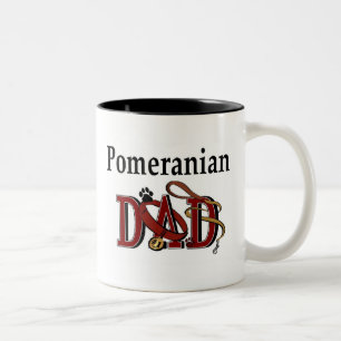 Spitz-Vater-Tasse Zweifarbige Tasse