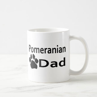 Spitz-Vater-Tatzen-Druck-Kaffeetasse-Tasse Kaffeetasse