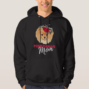 Spitz Welpen Hunde Liebe Tierübergang Hoodie