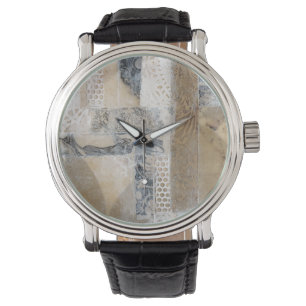 Spitze-Collage I Armbanduhr