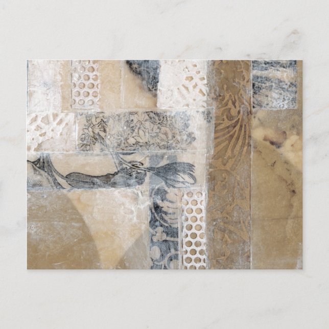 Spitze-Collage I Postkarte (Vorderseite)