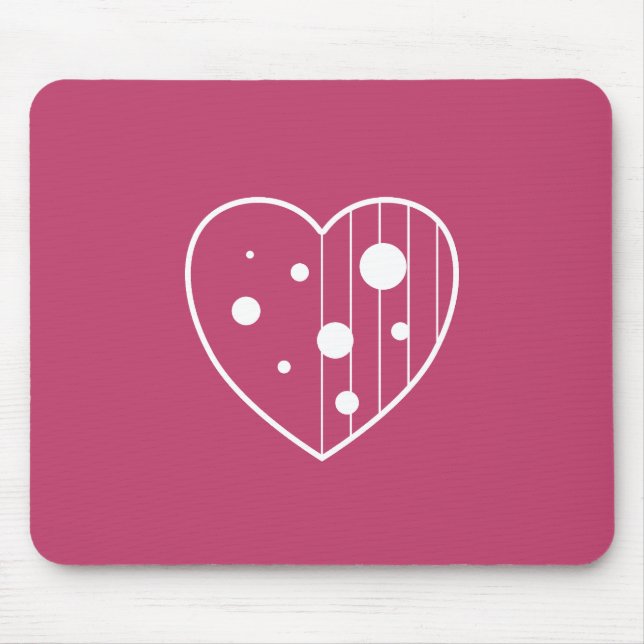 Spitze der Liebe Mousepad (Vorne)