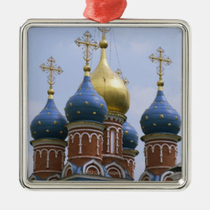 Spitze der Russisch-Orthodoxer Kirche in Russland Silbernes Ornament
