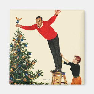 Spitze des Baums Magnet