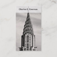 Spitze des Chrysler-Gebäude NYC - B&W