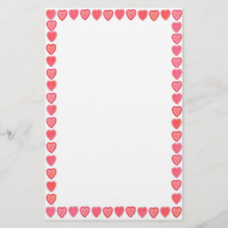 Spitze-Herz-Briefpapier Briefpapier