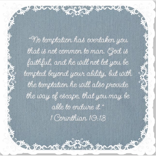 Spitze individuell anpassbare Bibe Verse Custom Cu Aufkleber (Vorderseite)