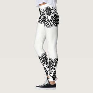 Spitze Leggings