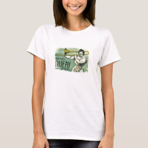 Spitze mit Chic-Vintagem Musiker von Frankreich T-Shirt
