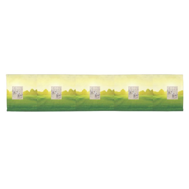 SPITZE verbindet Golf Kurzer Tischläufer (Horizontal)