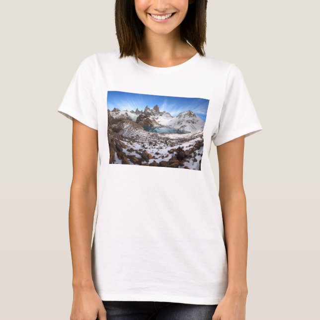 Spitze von Fitz Roy T-Shirt (Vorderseite)