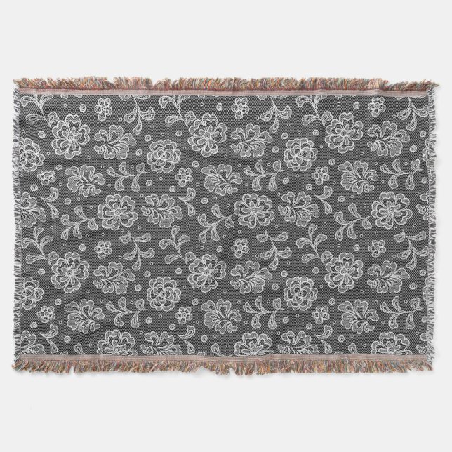 Spitzegewebemuster 1 decke (Vorderseite)