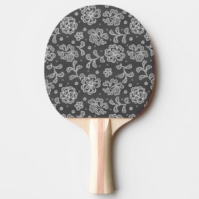 Spitzegewebemuster 1 tischtennis schläger (Vorderseite)
