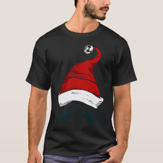 Spitzelblick-Mops-Skizze! Weihnachts-Mops mit rote T-Shirt