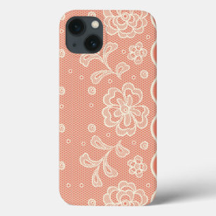 Spitzemuster, Blume Vintage 4 Case-Mate iPhone Hülle