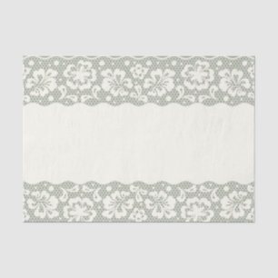 Spitzemuster, Blume Vintage 5 Seidenpapier