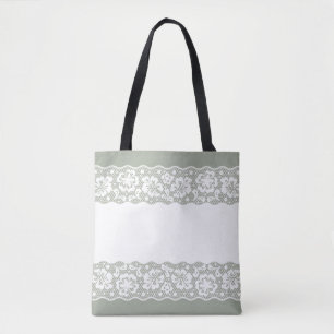 Spitzemuster, Blume Vintage 5 Tasche