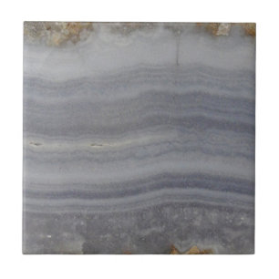 Spitzen- blauer Achat natürlich Cabochon Fliese