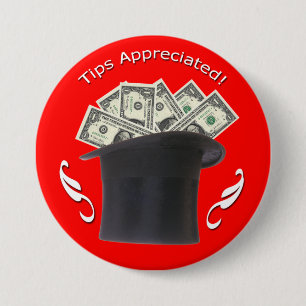 Spitzen schätzten Knopf Button