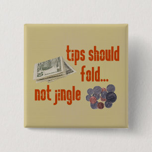 Spitzen sollten sich falten button