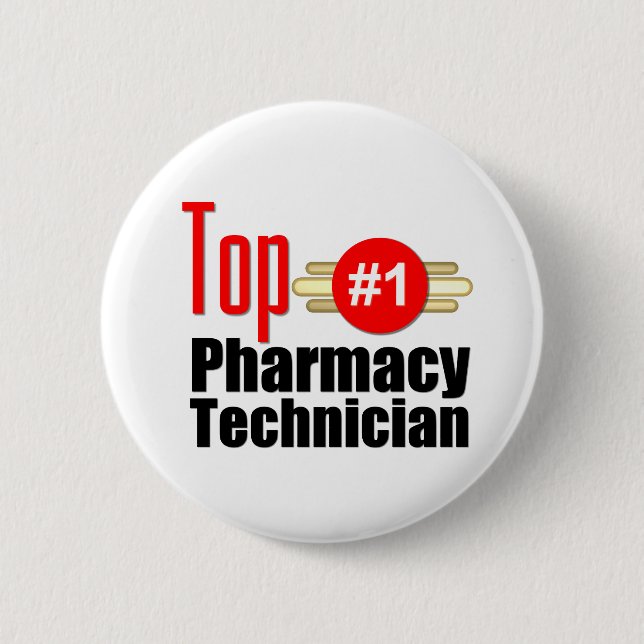Spitzenapotheken-Techniker Button (Vorderseite)