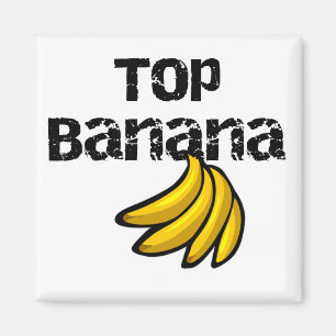Spitzenbananen-T-Shirts und Geschenke Magnet