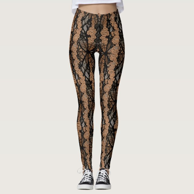 ‚Spitzenboss‘ Leggings (Vorderseite)