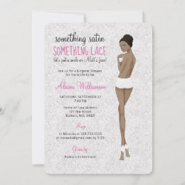 Spitzenbrücke in Panties Lingerie Dusche Einladung