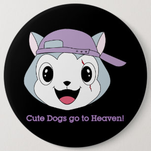 SpitzenDog™ Knopf Button