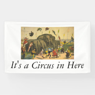 SPITZENelefant-Akrobaten Banner