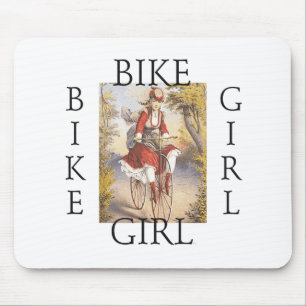 SPITZENfahrrad-Mädchen Mousepad