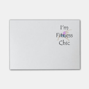 SPITZENFitnessChic Post-it Klebezettel