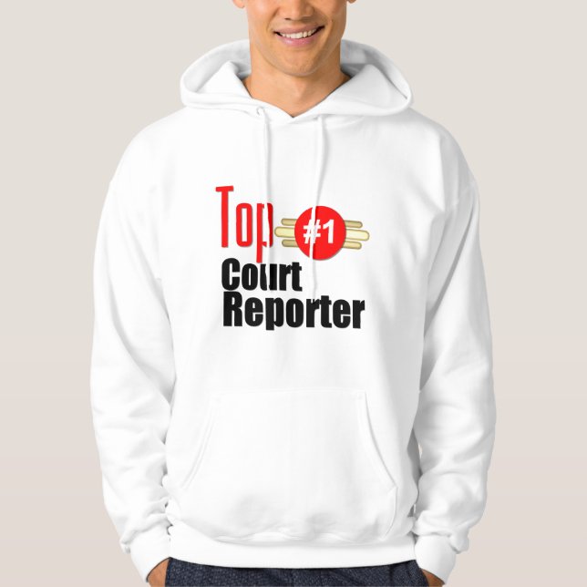 SpitzenGerichtsschreiber Hoodie (Vorderseite)