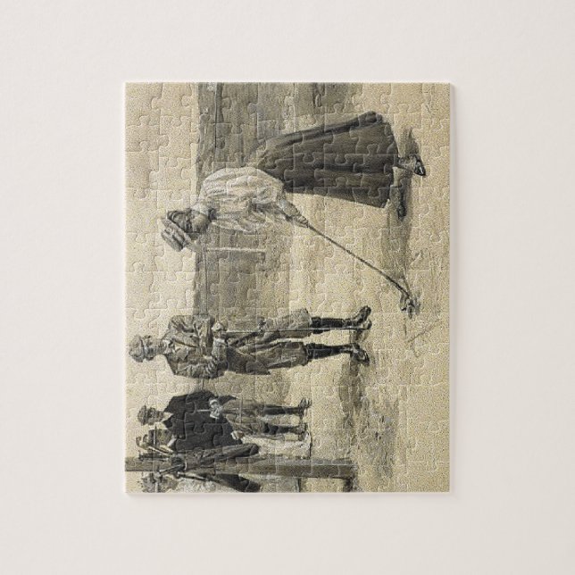 SPITZENgolf-Mädchen (Vertikal)