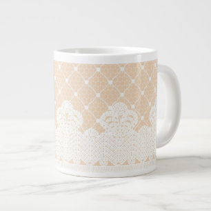 Spitzengrenze Jumbo-Tasse