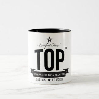 Spitzenkaffee-Tasse Zweifarbige Tasse