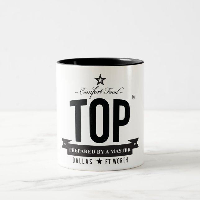Spitzenkaffee-Tasse Zweifarbige Tasse (Mittel)