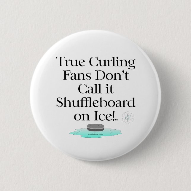 SPITZENkräuselnslogan Button (Vorderseite)