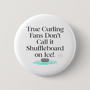 SPITZENkräuselnslogan Button