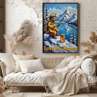 Spitzenleistung: Die Wintermelodie des Bären Poster