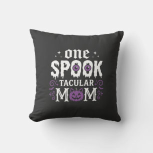 Spitzenmäßiges Halloween-Design für Mütter_1 Kissen